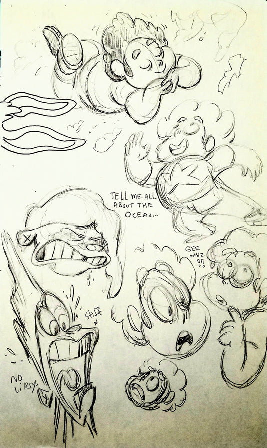 *Patreon Special* "Double Stee" SU & EEnE pencil drawings