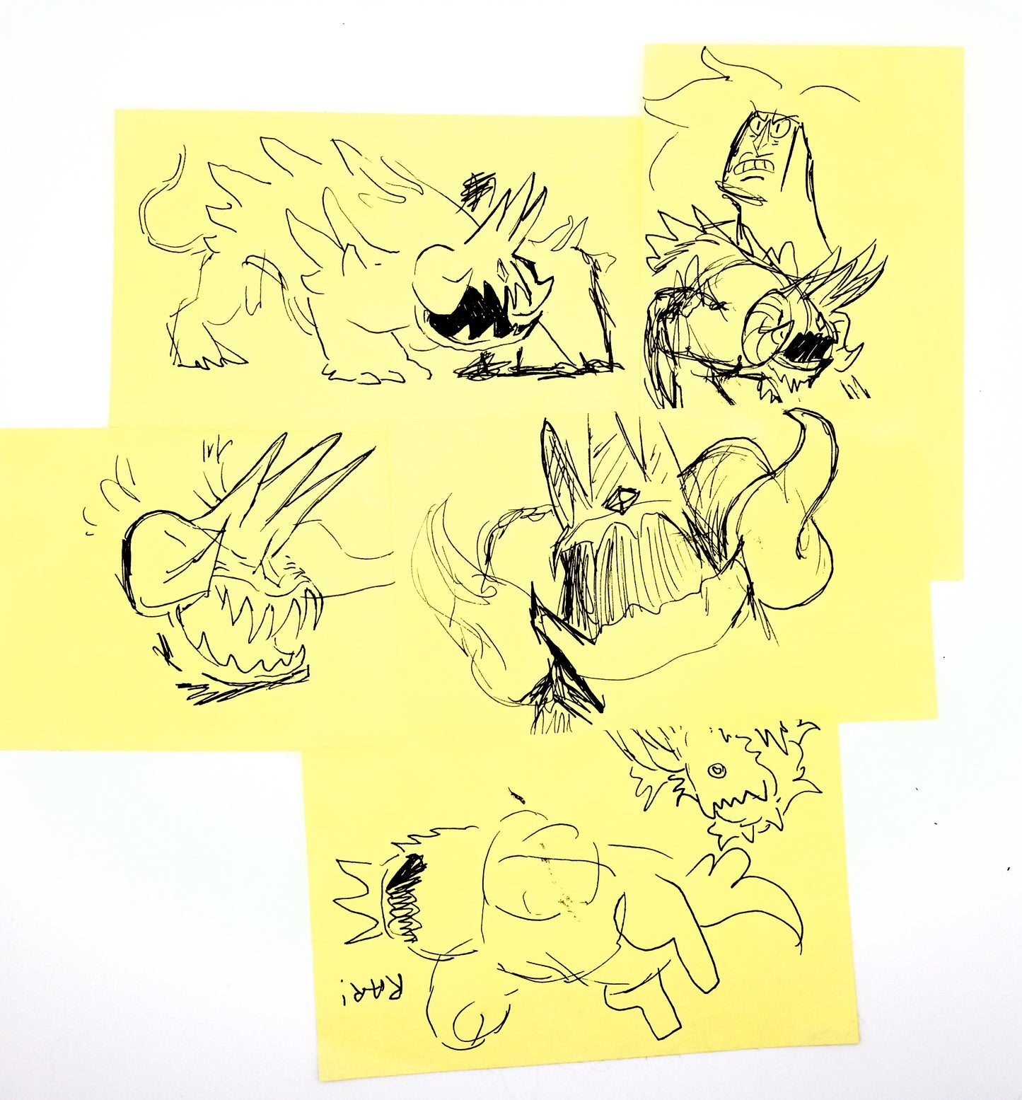 SU "Gem Beasts" Collection of Thumbnail Storyboards - Earthlings