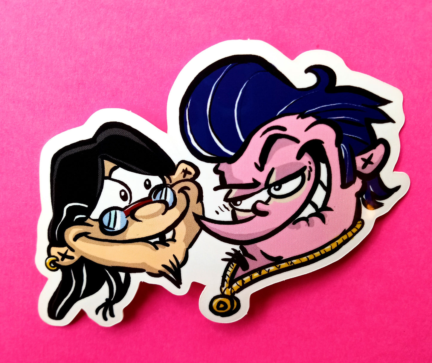 "Old Gay Edd X Eddy" Vinyl Sticker