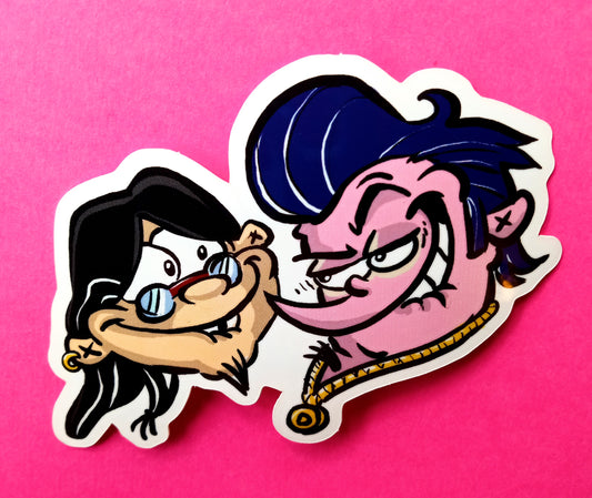 "Old Gay Edd X Eddy" Vinyl Sticker