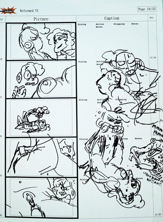 *MATURE* L&S "Sex Doodles" Marker Drawings