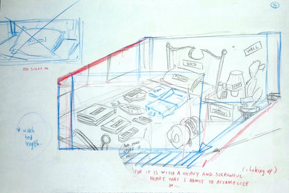 EEnE "Double Dee's Goodbye Note" 21-Page ORIGINAL Thumbs BIG PICTURE SHOW MOVIE