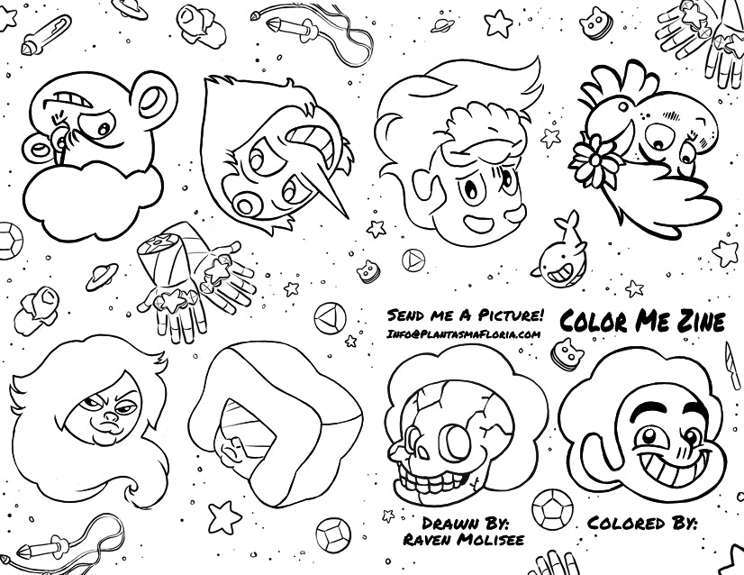 SU "Color Me Zine" **DIGITAL DOWNLOAD**