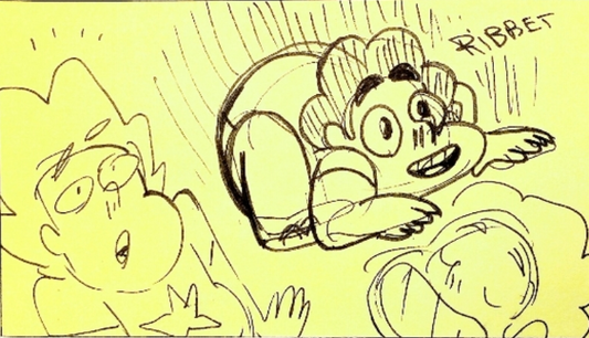 SU "Frog Steven" Sticky Note - Raven Molisee