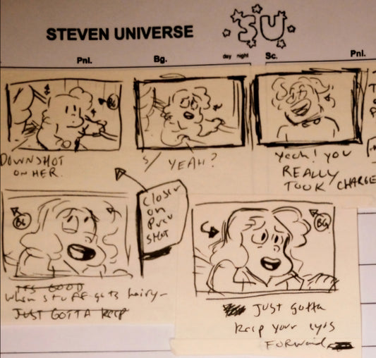 SU Horror Club "When Things Get Hairy" Original Production Thumbnails