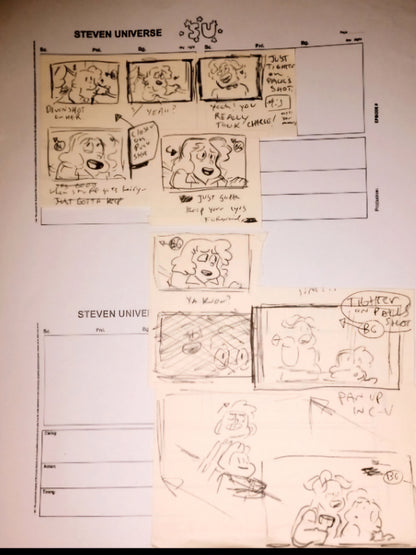 SU Horror Club "When Things Get Hairy" Original Production Thumbnails