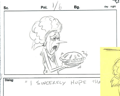 SU "Pearl's Pie" Original Storyboard
