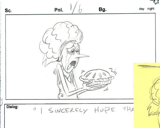 SU "Pearl's Pie" Original Storyboard