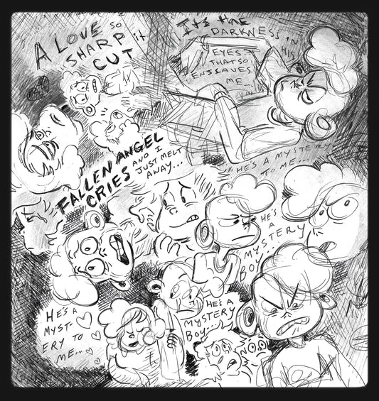 PRINTS: Steven Universe "Mystery Boy" Lars & Sadie Island Adventure Concept Art