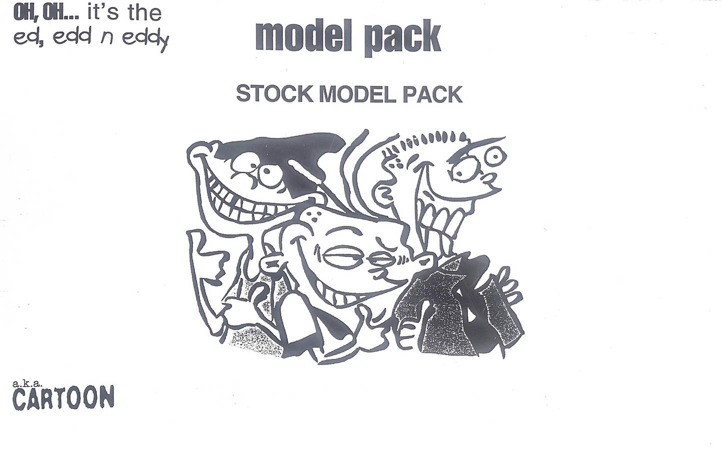 EEnE: **FULL OFFICIAL MODEL PACK** Physical Copy w/ Drawn Cover/Signed - Over 100 Pages
