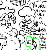 NSFW: SU "Ghostf*ckers" DIGITAL Art - Lars, Sadie & Ronaldo