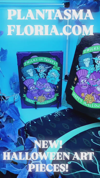 Halloween "Tricks-Or-Treats!" Ed Edd n Eddy Meets Steven Universe" Art Box #2 - Purple Nightmare