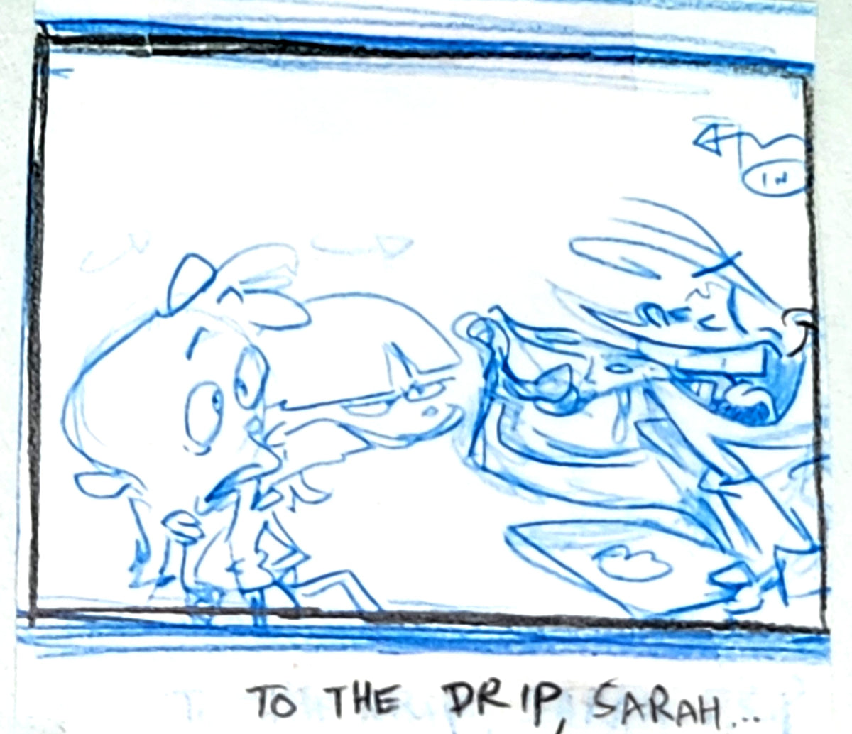 Ed Edd n Eddy: "Fistful of Ed REV No. 5" ALT/CUT Thumbnail Panels by Raven Molisee