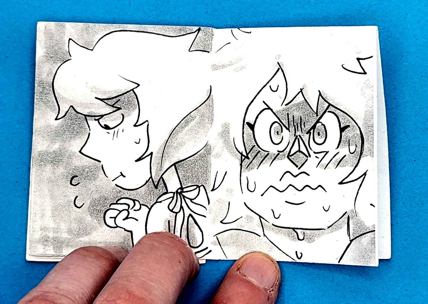 Steven Universe: "Sweating & Blushing" Mini Zine by Amber Rogers