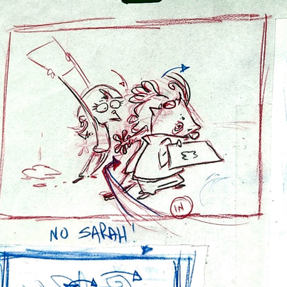 Ed Edd n Eddy: "Fistful of Ed REV No. 5" ALT/CUT Thumbnail Panels by Raven Molisee