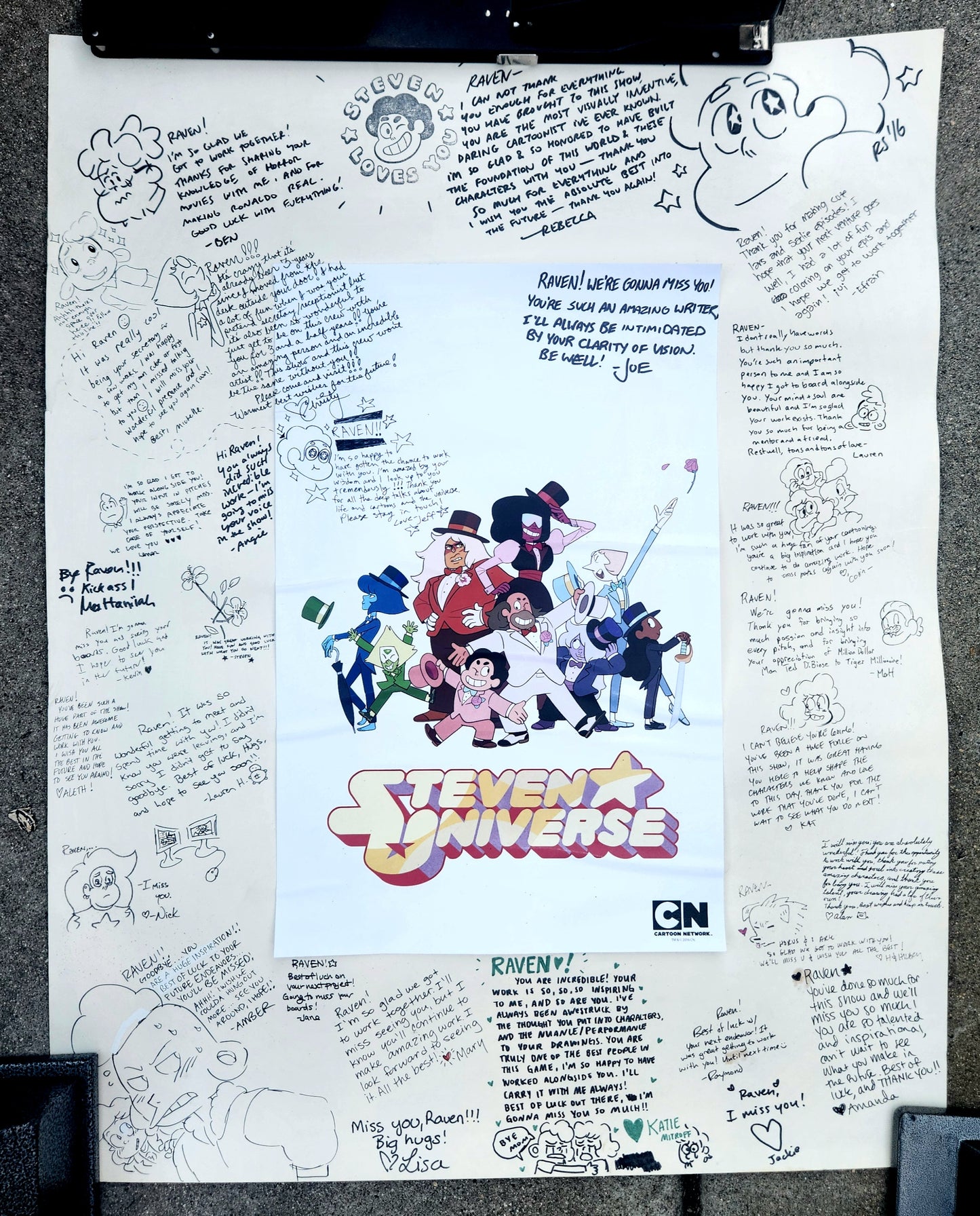 Crewniverse "Farewell" Poster - Steven Universe - SU