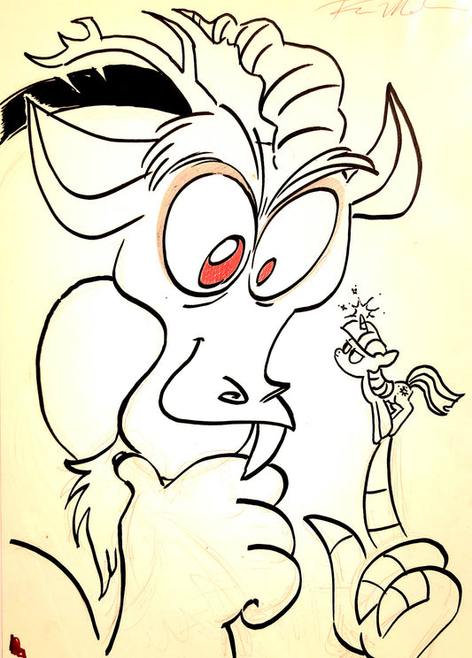 MLP:FIM "Discordant Discord" ORIGINAL marker Art