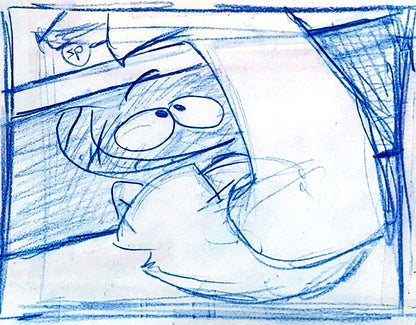Ed Edd n Eddy: "Fistful of Ed: Cafeteria Taunts No.1" ALT/CUT Thumbnail Panel Page by Raven Molisee