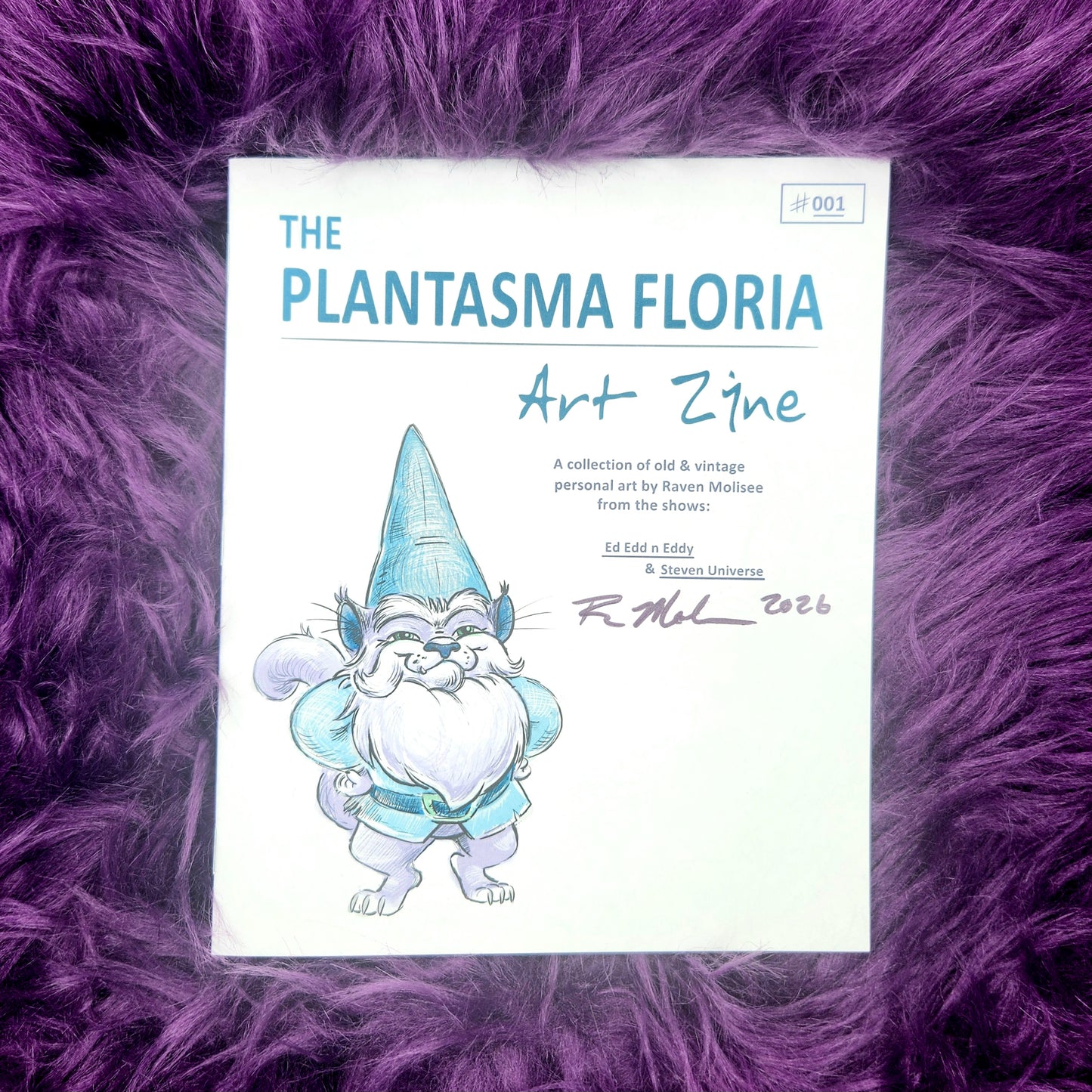 The PlantasmaFloria Art Zine #001 - Ed Edd n Eddy & Steven Universe Production Drawings