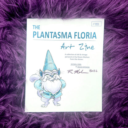 The PlantasmaFloria Art Zine #001 - Ed Edd n Eddy & Steven Universe Production Drawings