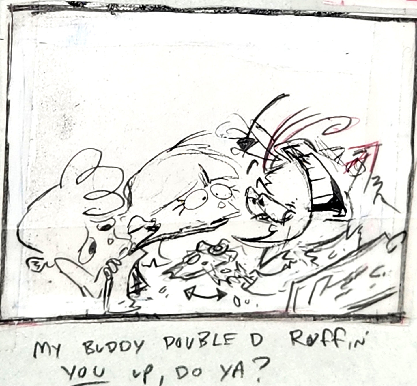 Ed Edd n Eddy: "Fistful of Ed REV No. 5" ALT/CUT Thumbnail Panels by Raven Molisee