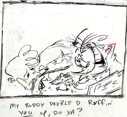 Ed Edd n Eddy: "Fistful of Ed REV No. 5" ALT/CUT Thumbnail Panels by Raven Molisee