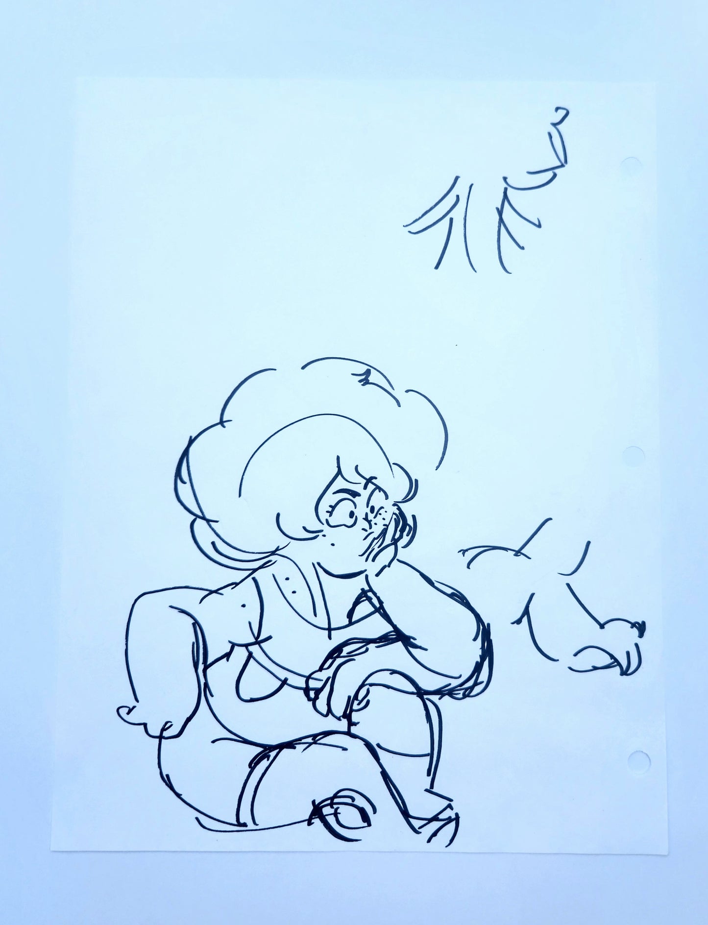Steven Universe "Origins of Smokey Quartz No. 2" Original Design/Concept Art by Rebecca Sugar