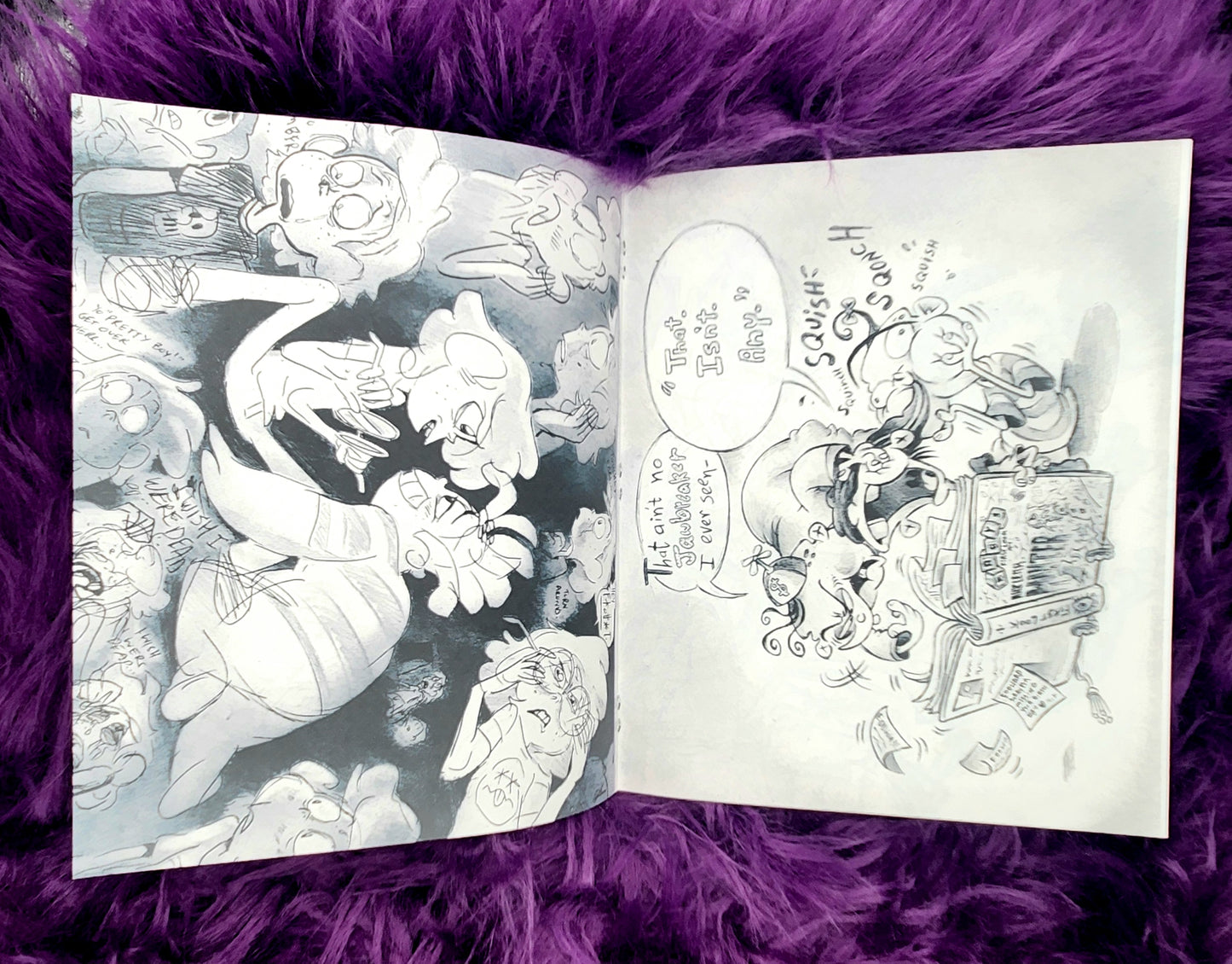 The PlantasmaFloria Art Zine #001 - Ed Edd n Eddy & Steven Universe Production Drawings