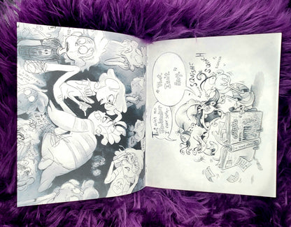 The PlantasmaFloria Art Zine #001 - Ed Edd n Eddy & Steven Universe Production Drawings