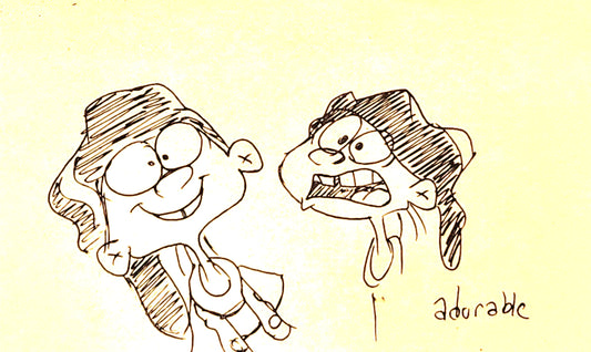 EEnE: "Baby Double Dee" Drawing by Sabrina Alberghetti