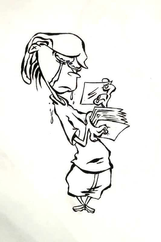Ed Edd n Eddy "You Come Around" 2-Page Set Roughs/Inks