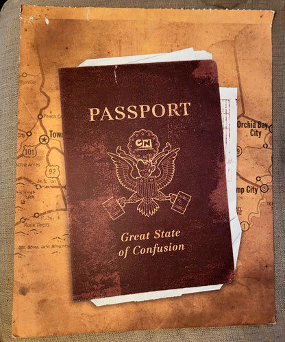 Ed Edd n Eddy: "Burbank" Passport CN Studio Exclusive HUGE Poster w/Original Sleeve
