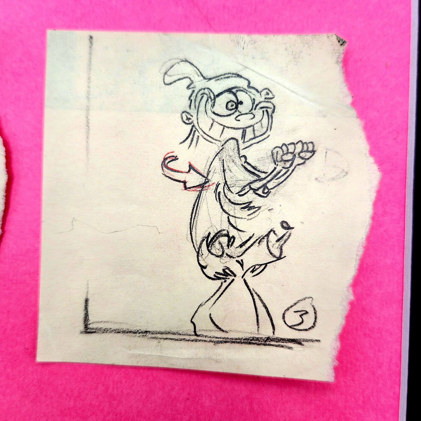 EEnE: "Dancing Dee" Original Storyboard Source Drawings - Big Picture Show