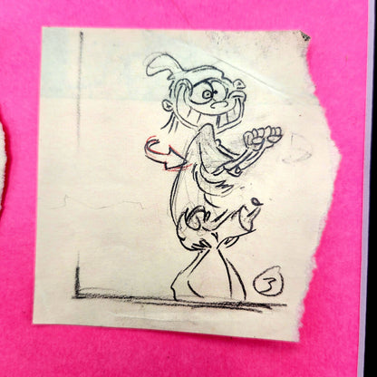 EEnE: "Dancing Dee" Original Storyboard Source Drawings - Big Picture Show