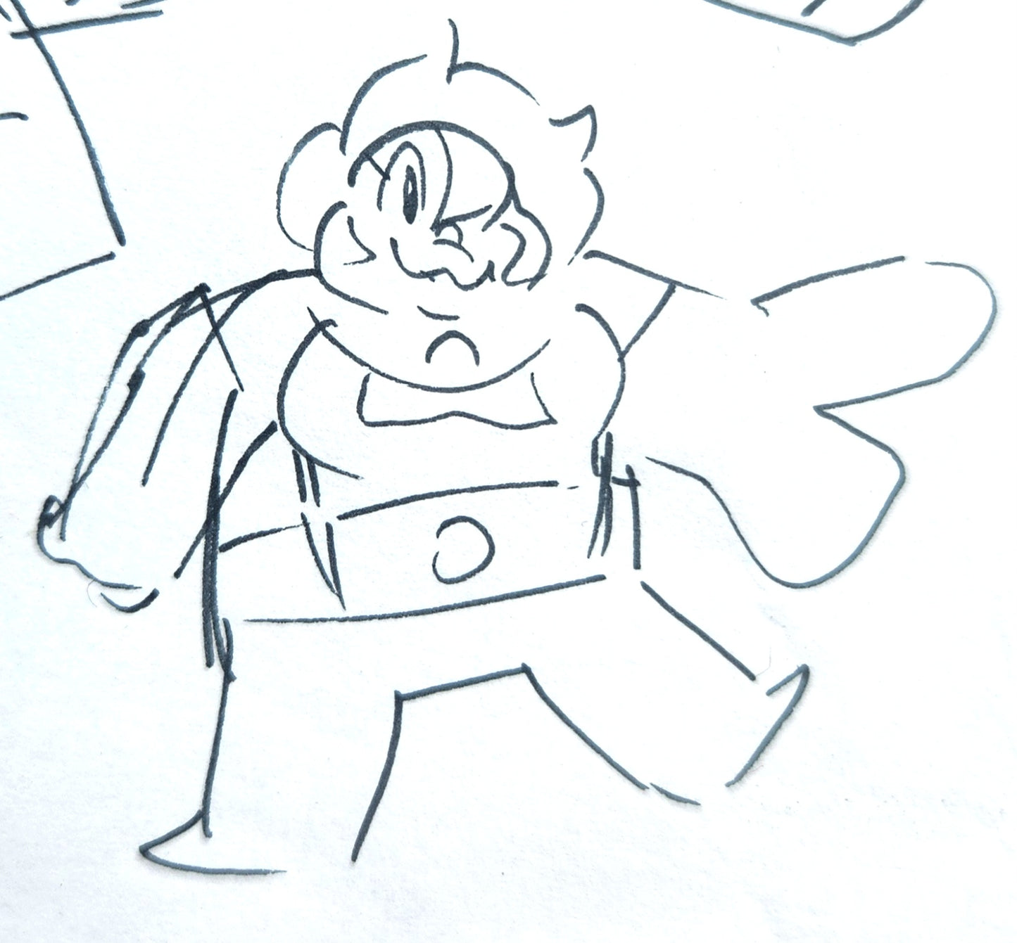 Steven Universe "Origins of Smokey Quartz No. 1" Original Design/Concept Art by Rebecca Sugar