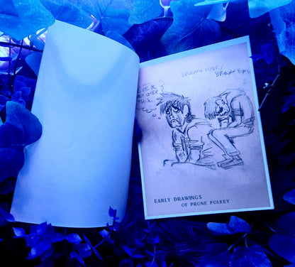 "The Horrors of Being Alive" Zine #001 — A Collection of Preliminary Sketches & Design