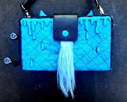 Sculpted "MONSTER" Purse w/Embroidery & COA