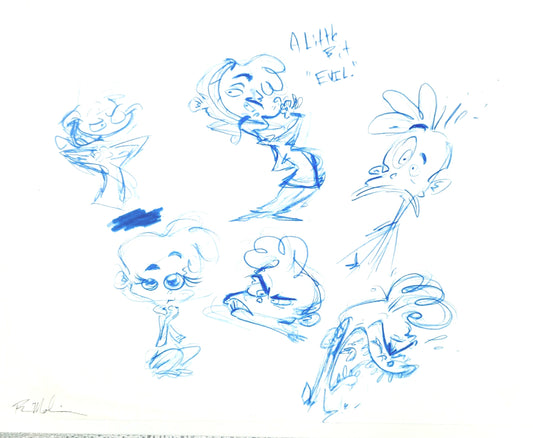 EEnE "A Little Bit Evil" Jimmy Conceptual Drawing for "Tinker Ed"
