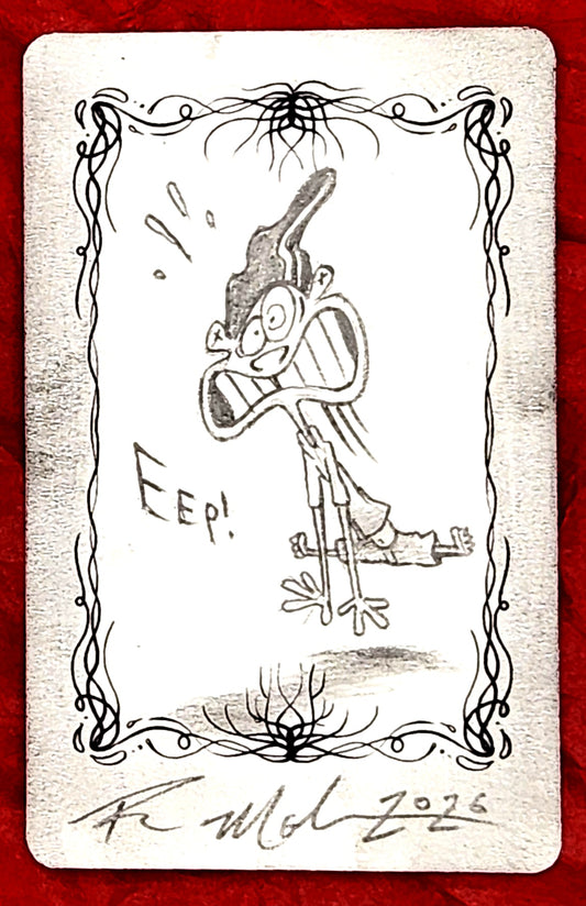 #2 Root Card: EEnE "Double Scree" Double Dee Drawing