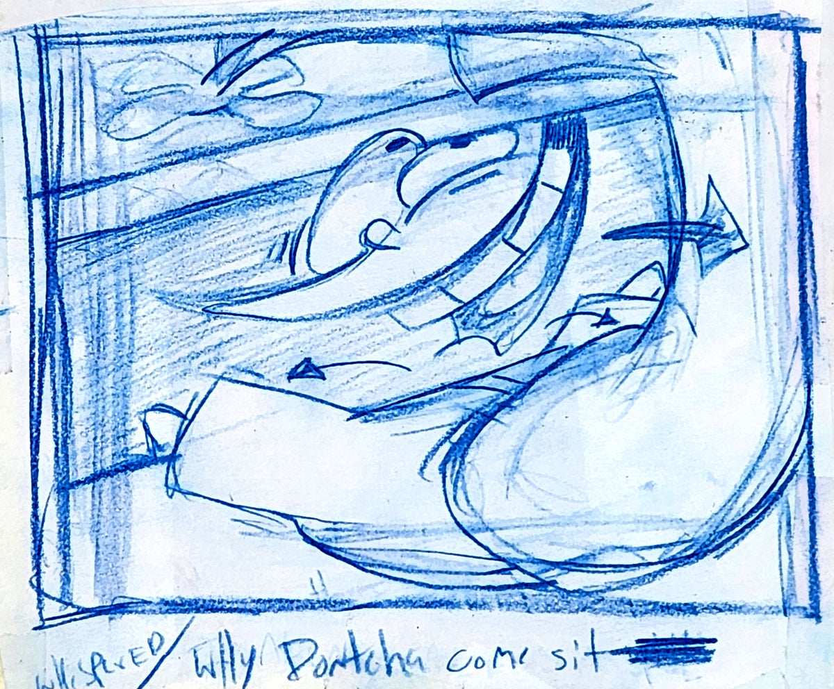 Ed Edd n Eddy: "Fistful of Ed: Cafeteria Taunts No.1" ALT/CUT Thumbnail Panel Page by Raven Molisee