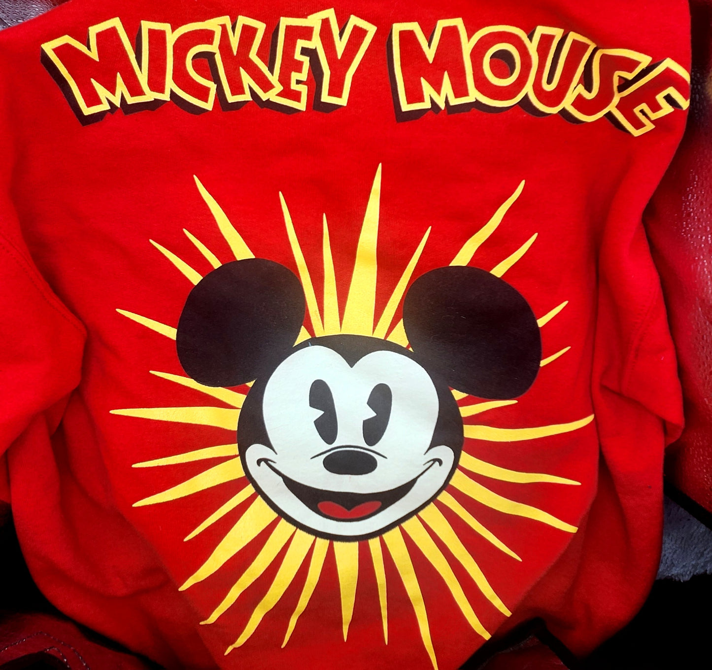 Disney Television "Wonderful World Of Mickey" Crew Hoodie - Med