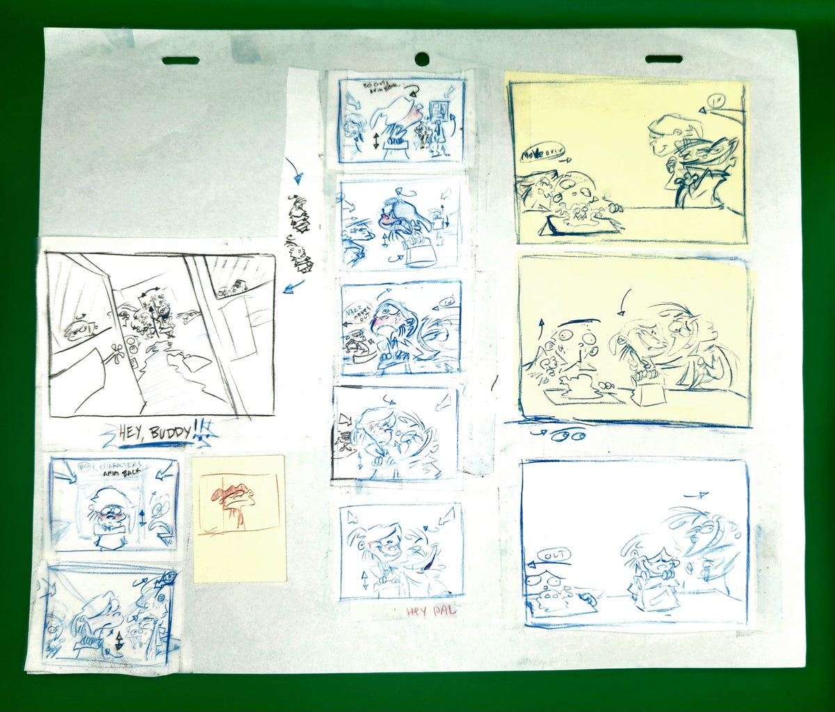 Ed Edd n Eddy: "Fistful of Ed REV No. 4" ALT/CUT Thumbnail Panels by Raven Molisee