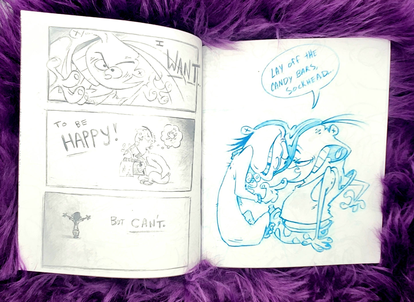The PlantasmaFloria Art Zine #001 - Ed Edd n Eddy & Steven Universe Production Drawings