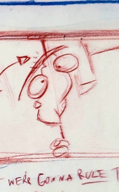 Ed Edd n Eddy: "Fistful of Ed No.1" ALT/CUT Thumbnail Panels by Raven Molisee