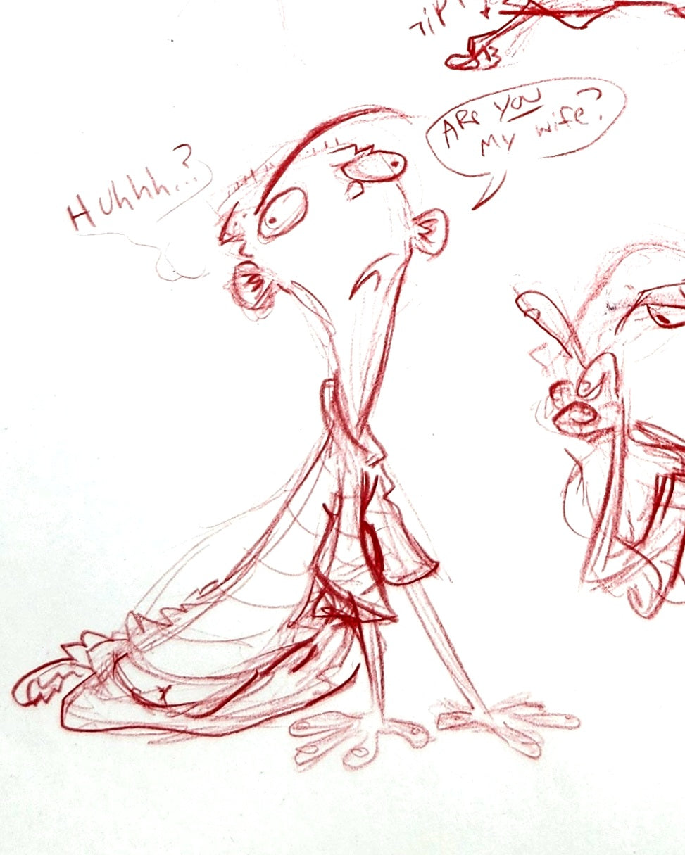 Ed Edd n Eddy: "Are You My Wife?" Ed & Double Dee Drawings