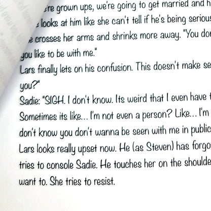 SU - Signed Original Production WRITING Pages- The New Lars (14 pages)