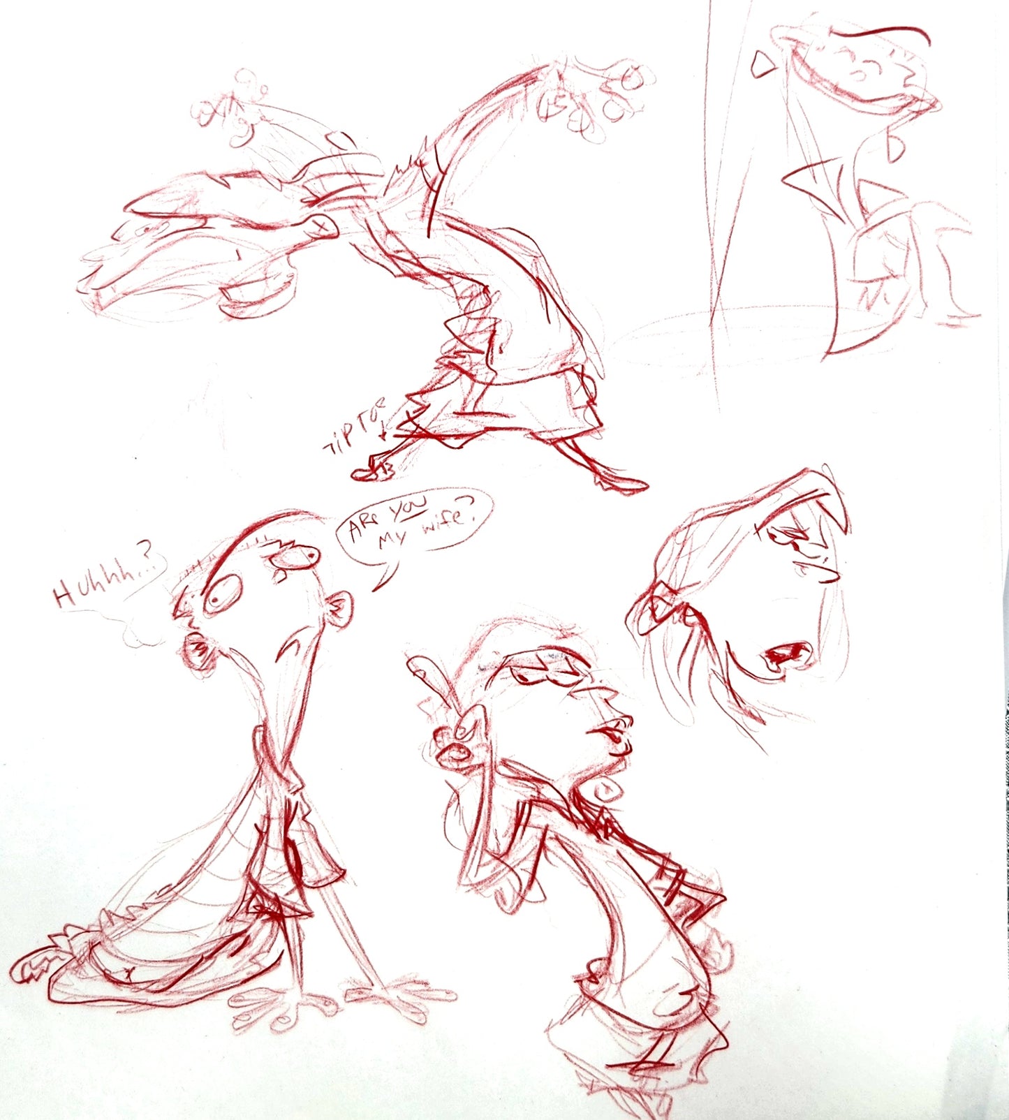 Ed Edd n Eddy: "Are You My Wife?" Ed & Double Dee Drawings