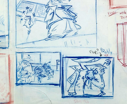 Ed Edd n Eddy: "Fistful of Ed No.1" ALT/CUT Thumbnail Panels by Raven Molisee