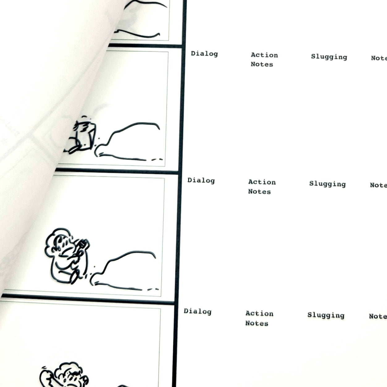 SU - Keeping It Together: Production Rough Storyboards (17 pages)