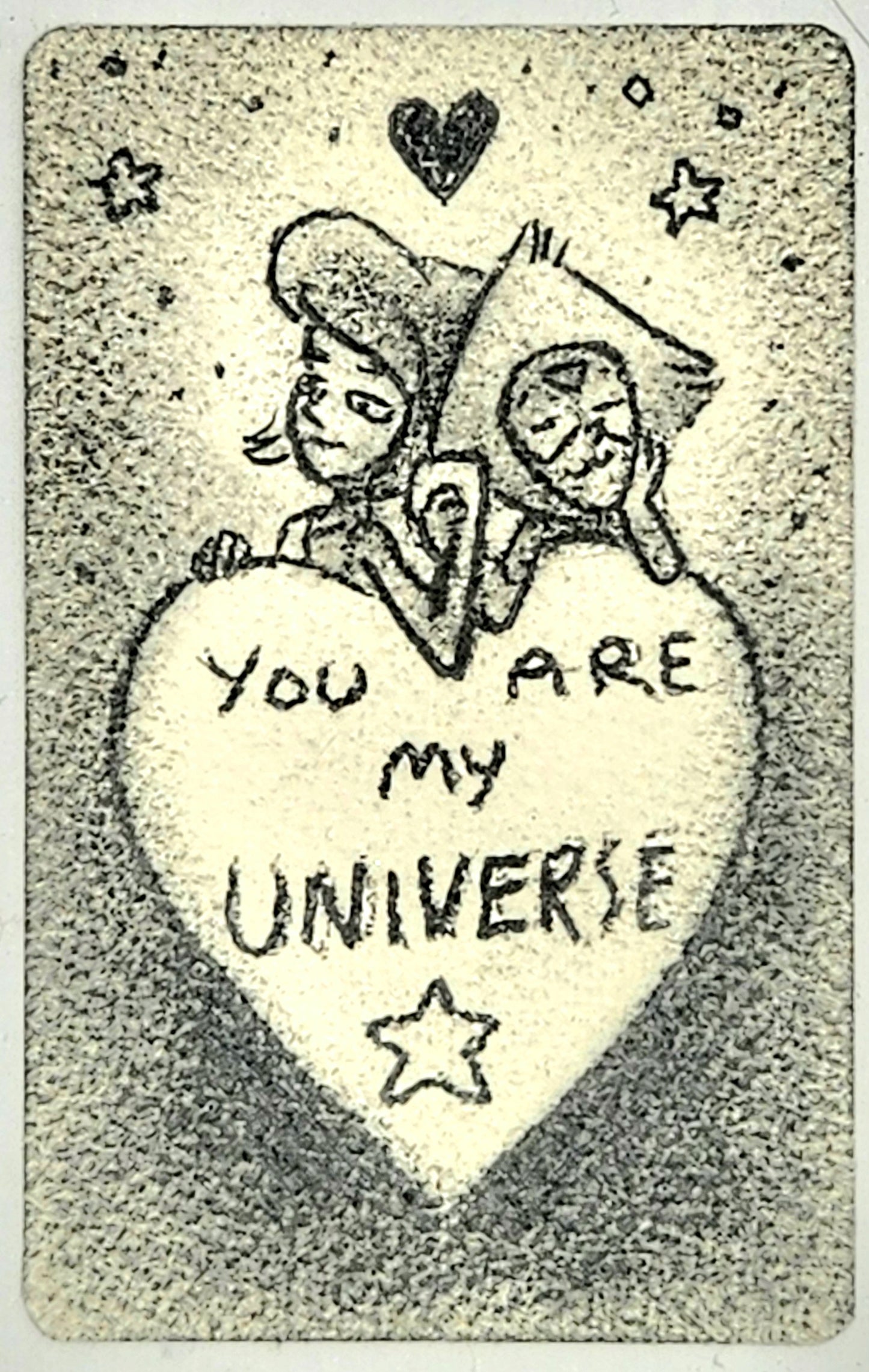 Valentine's Day Card - Peridot & Lapis